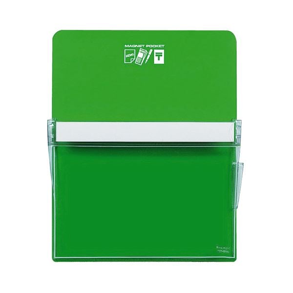 （まとめ）コクヨ マグネットポケット A4300×240mm 緑 マク-500NG 1個(×5セット) 8,324円