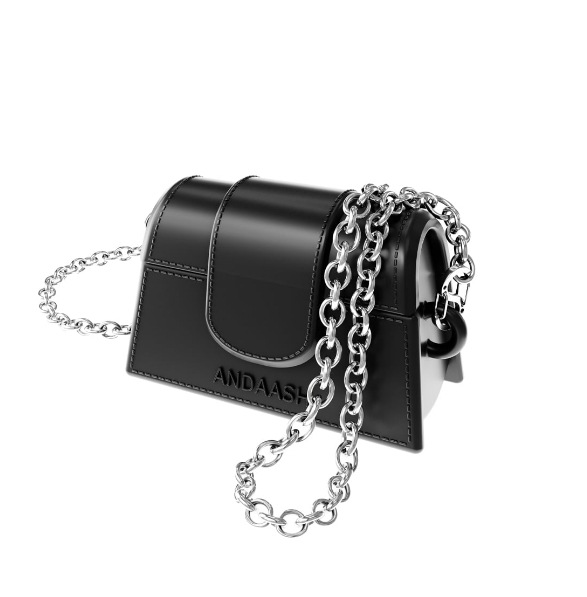 Andaash] Airpods GAB 01 BLACK エアポットケース イヤホンケース