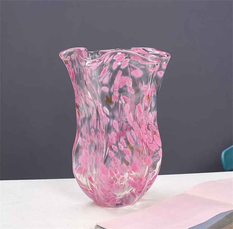 INSスタイル 花瓶 装飾 純手作り シンプル 水耕栽培器 ガラスの花瓶 置物 リビング 食卓 ジョーの贈り物 大人気