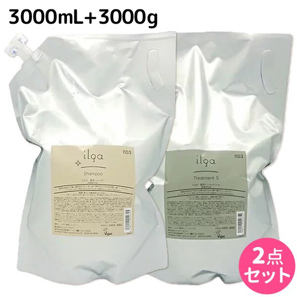 薬用 シャンプー 3000mL + トリートメント S 3000g 詰め替え セット