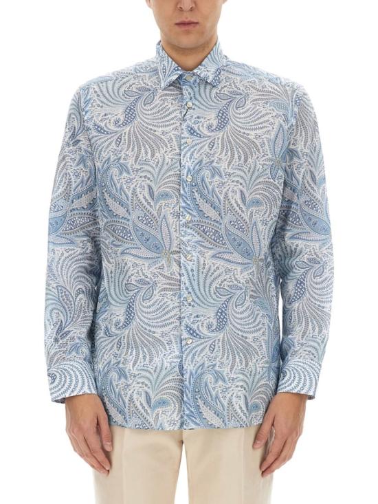 ETRO Men Shirts MRIB0001 99SA5F1X0880 Blue