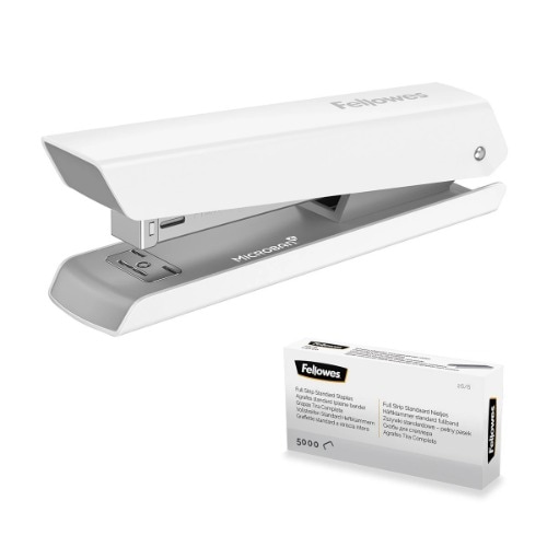 フェローズクラシックホッチキス33号針セット - ホワイトスクール幼稚園子ども家オフィス書類整理保管事務用品