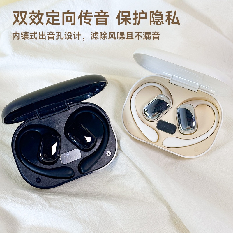 新しいシンプルなワイヤレスbluetoothヘッドフォンを実行しているインイヤースポーツエクストラロングバッテリーesportsゲーム低レイテンシ