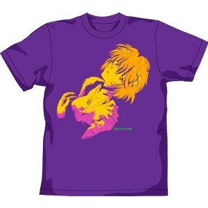 【新世紀エヴァンゲリオン】ファーストチルドレンTシャツ サイズ：L / VIOLET PURPLE