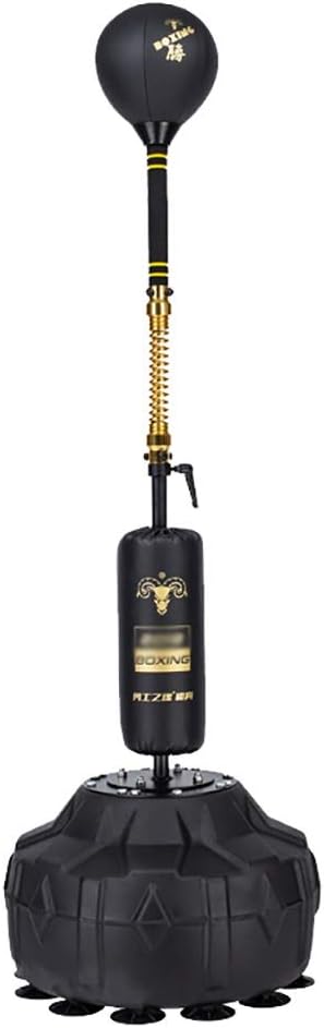 ボクシングパンチングスピードボール - ボクシングスパーリングパートナー バッグキット - スタンド＆調節可能な高さ - 自立作業パンチボールスピードバッグ