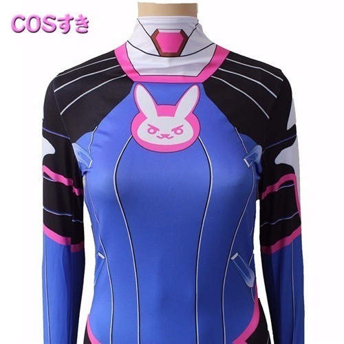 【全店任意2枚購入で100円OFF】ディーバー (D.Va) ハナ・ソングオーバーウォッチ　Overwatch　全身タイツ　 コスプレ衣装 コスチューム 変装
