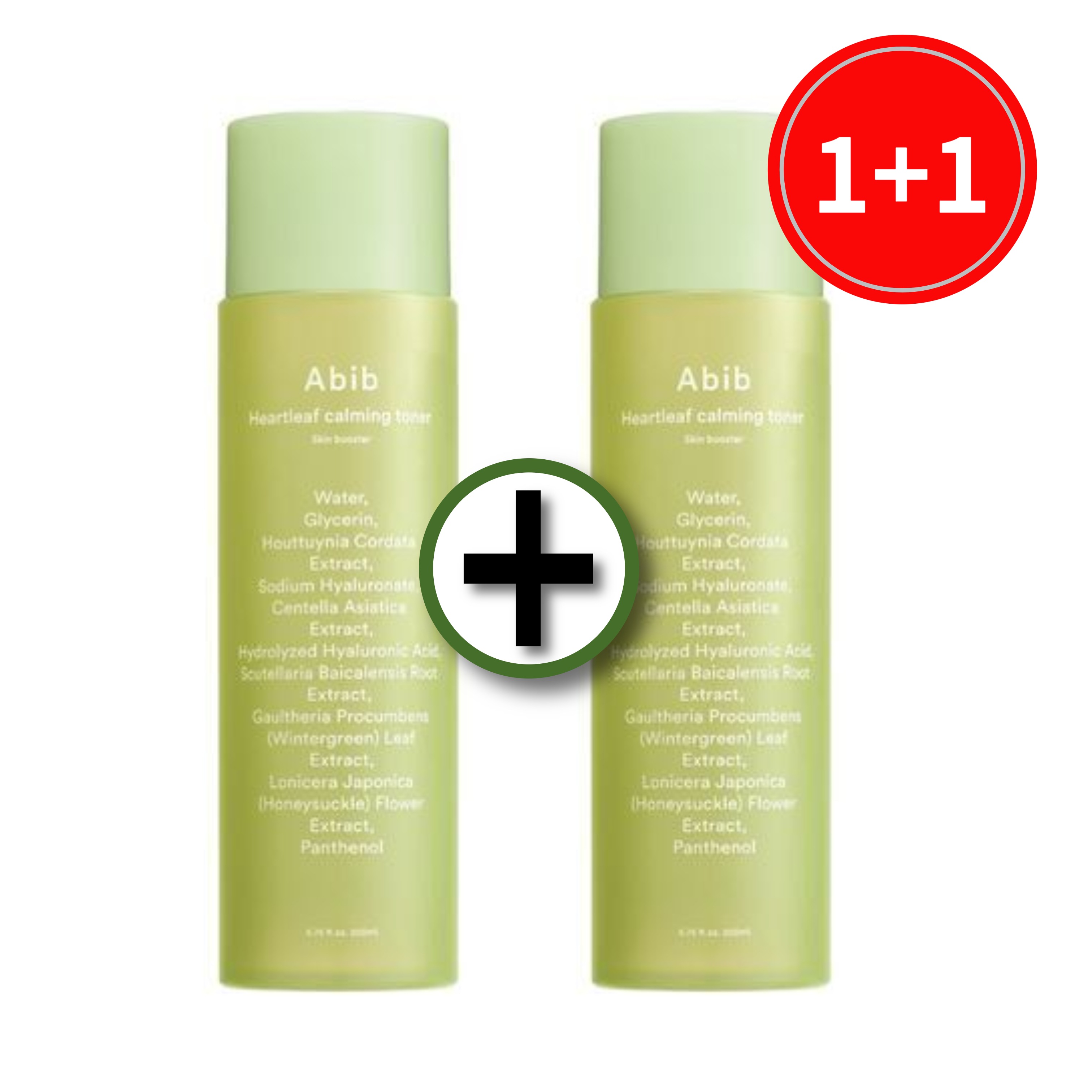 【1+1】ドクダミカーミングトナースキンブースター, 200ml