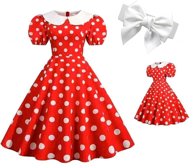 ミニーマウス彡コスプレ衣装