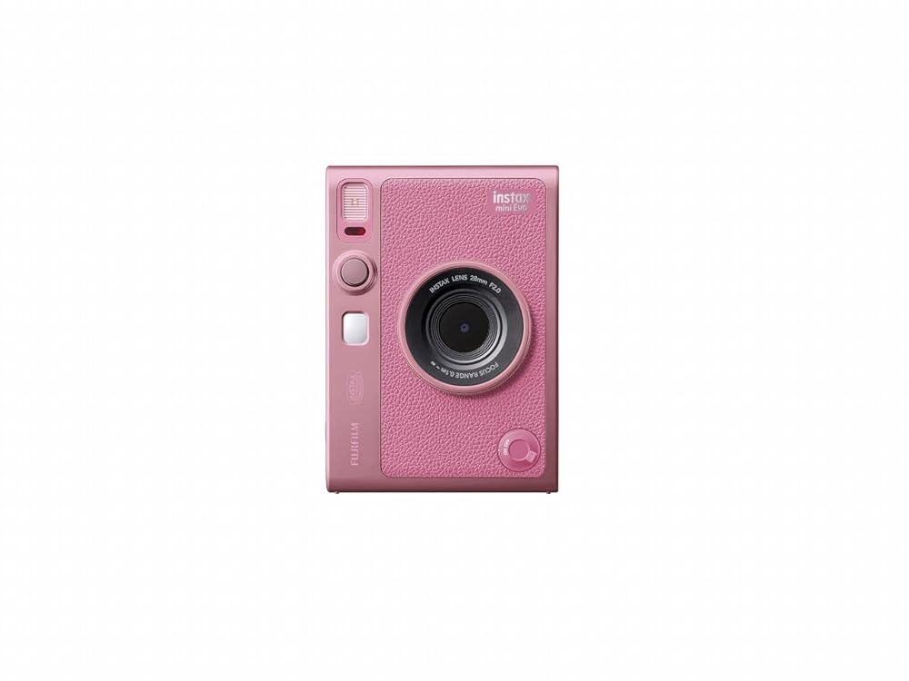 富士フイルム(FUJIFILM) チェキ Evo ハイブリッドインスタントカメラ instax mini Evo ピンク INS MINI EVO PINK C チェキ instax mini Evo