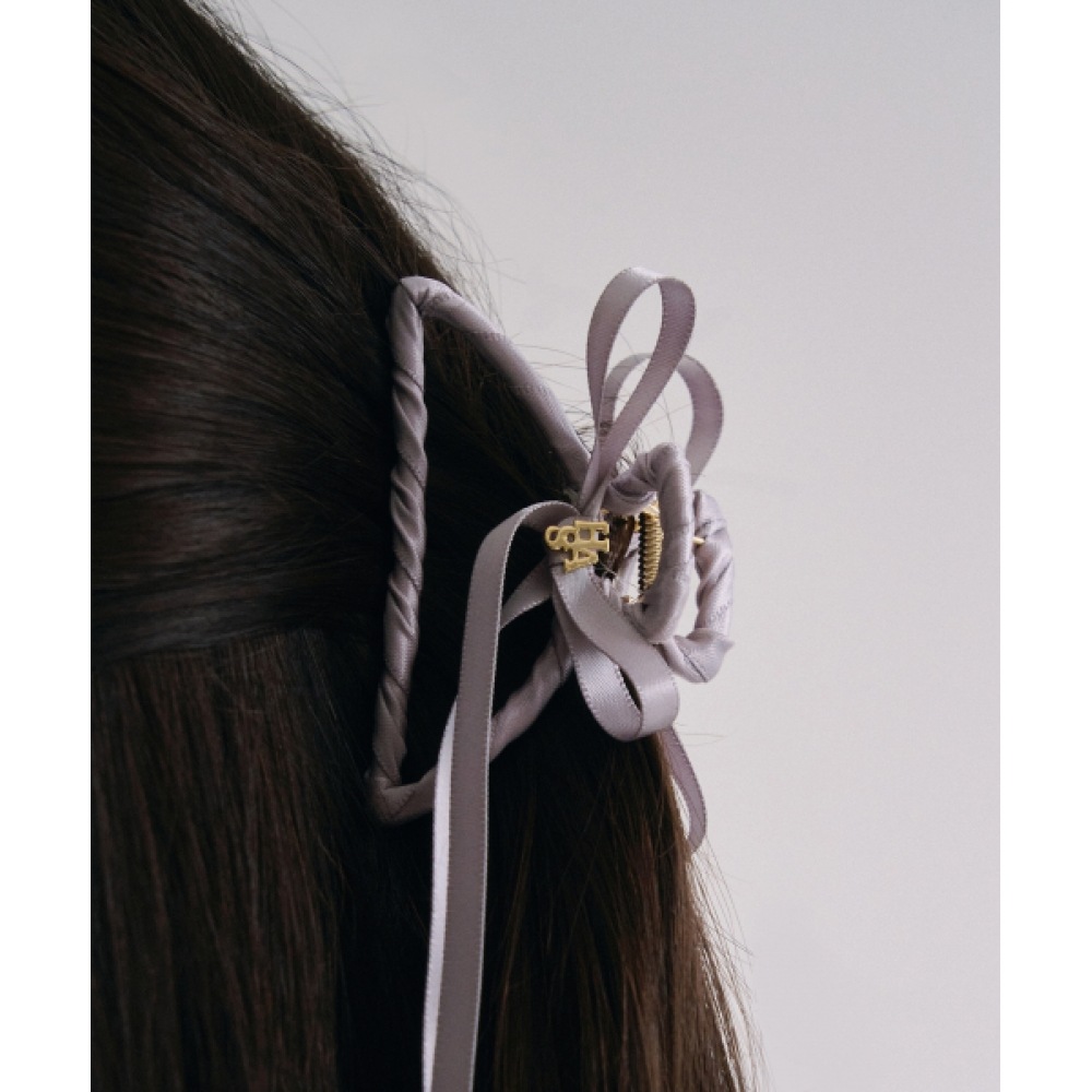 HAS HSU012 ロングテールリボンヘアクリップ