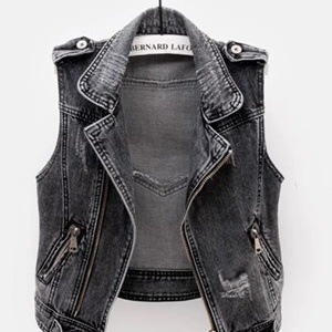 アウター ベスト ジャケット ノースリーブ Vネック 襟付き デニム かわいい 可愛い きれいめ シンプル カジュアル 上品 おしゃれ かっこいい 可愛い 女子 こなれ感 ラブリー