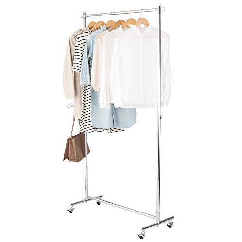 ドウシシャ ハンガーラック プロ シングル 幅100cm 頑丈ハンガー 耐荷重85kg NHPS-100CR