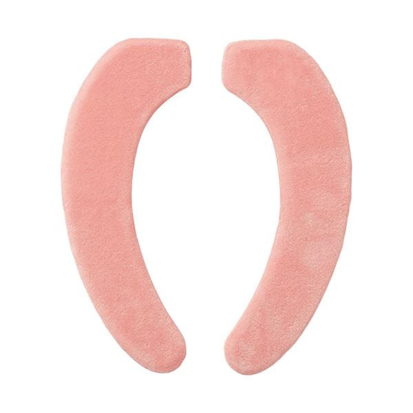 （まとめ） 小久保工業所Petapon ふっくら便座シート ボアタイプ ピンク KSN-021 1パック (×5セット)