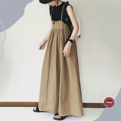 ワンピース フレアワンピース マキシ丈 袖なし ノースリーブ Aライン シフォン プルオーバー ドレス かわいい きれいめ シンプル カジュアル 大人 上品 おしゃれ お洒落 レトロ 大人可愛い