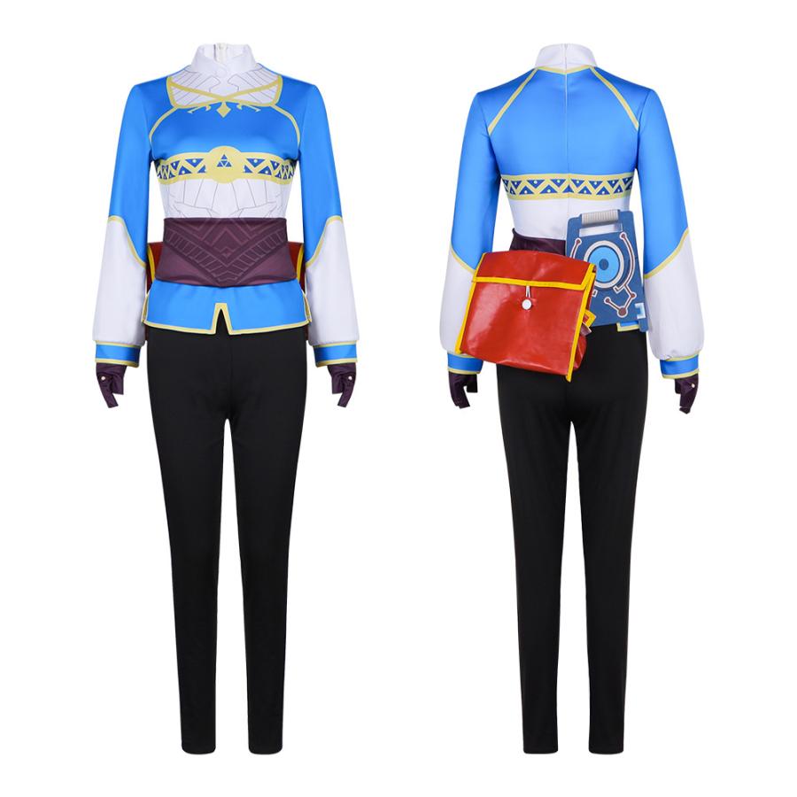 【新品開催 即納】ゼルダ伝説 ブレスオブザワイルド ゼルダ姫 コスプレ衣装コスチューム cosplay イベント 演出服 アニメ変装 仮装