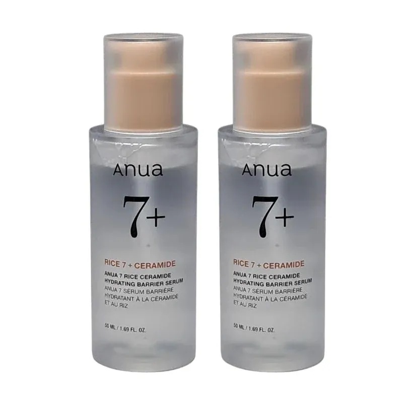 [NEW] ライススキンケア セラミド ハイドレーティング バリア セラム 50ml + 50ml / 高保湿バリアケア！ライス×セラミドでうるおい満ちる健やか肌へ