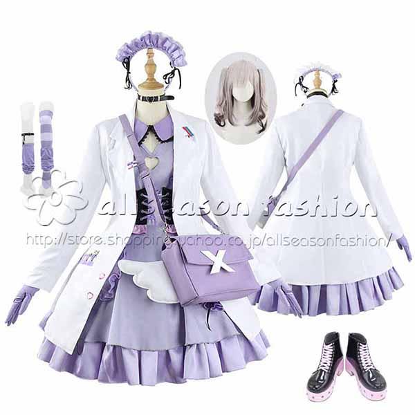 バーチャルYouTuber VTuber にじさんじ 風 健屋花那 すこや かな コスプレ衣装 ウィッグ 靴 cosplay コスチューム イベント アニメ 仮装