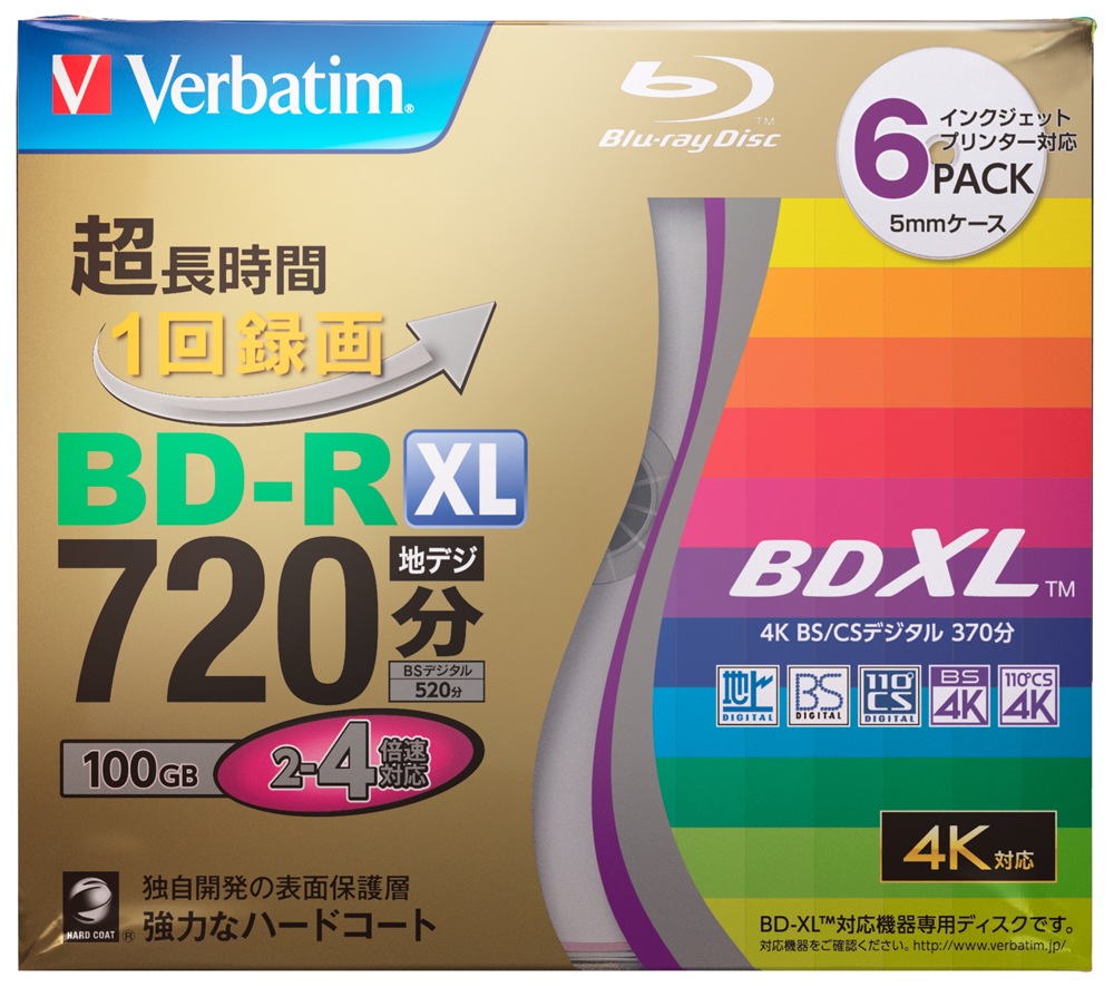 VBR520YP6VTO [BD-R XL 4�{�� 6���g]