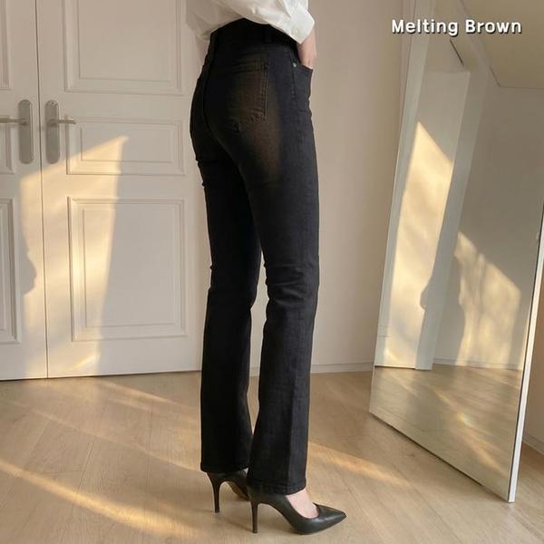 女性用起毛裏地ブーツカットパンツ K14