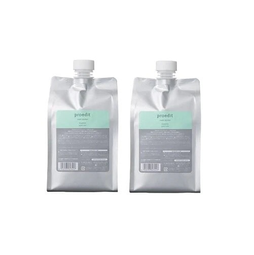 【3個セット】プロエディット ケアワークス シャンプー 1000ml レフィル ソフトフィット