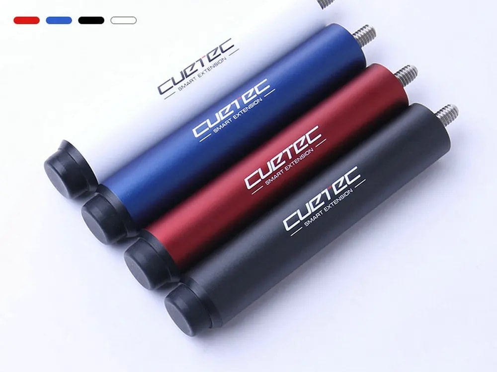 Cuetec-ポータブル拡張ロッド オリジナル スマート ブラック ブルー ワイン レッド