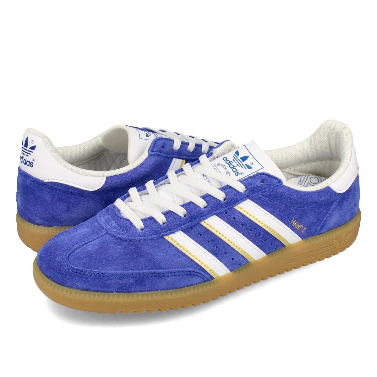 adidas HAND 2 SEMILUCID BLUE/FTWR WHITE/MATTE GOLD