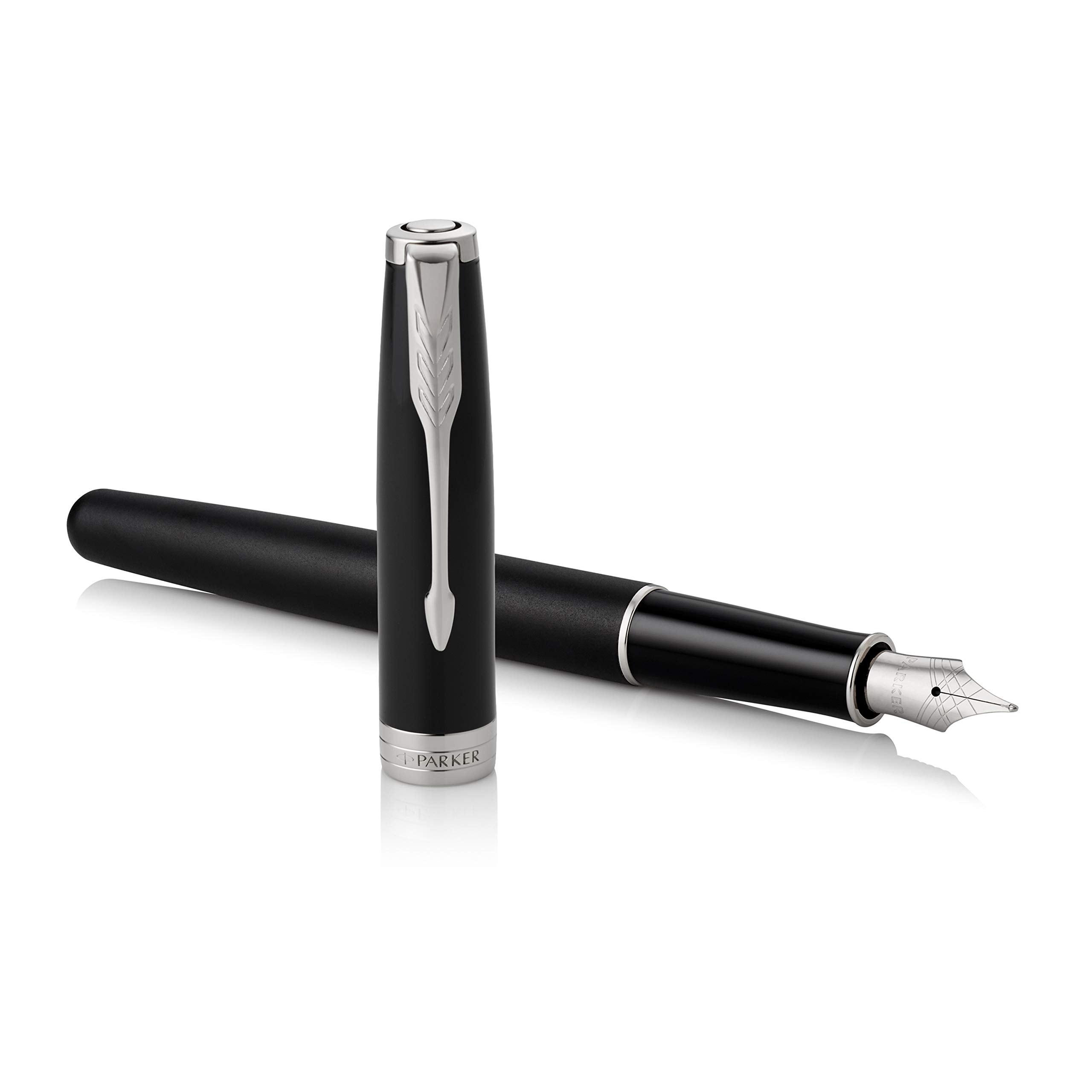 PARKER パーカー 万年筆 ソネット マットブラックCT 細字 18金ペン先 ギフトボックス入り 正規輸入品 1950879ASZ