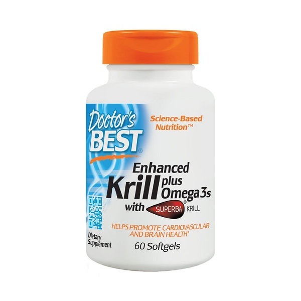 限定品 医者の最高の強化Krill Plus 春の新作 Omega 60 Softgels 3s