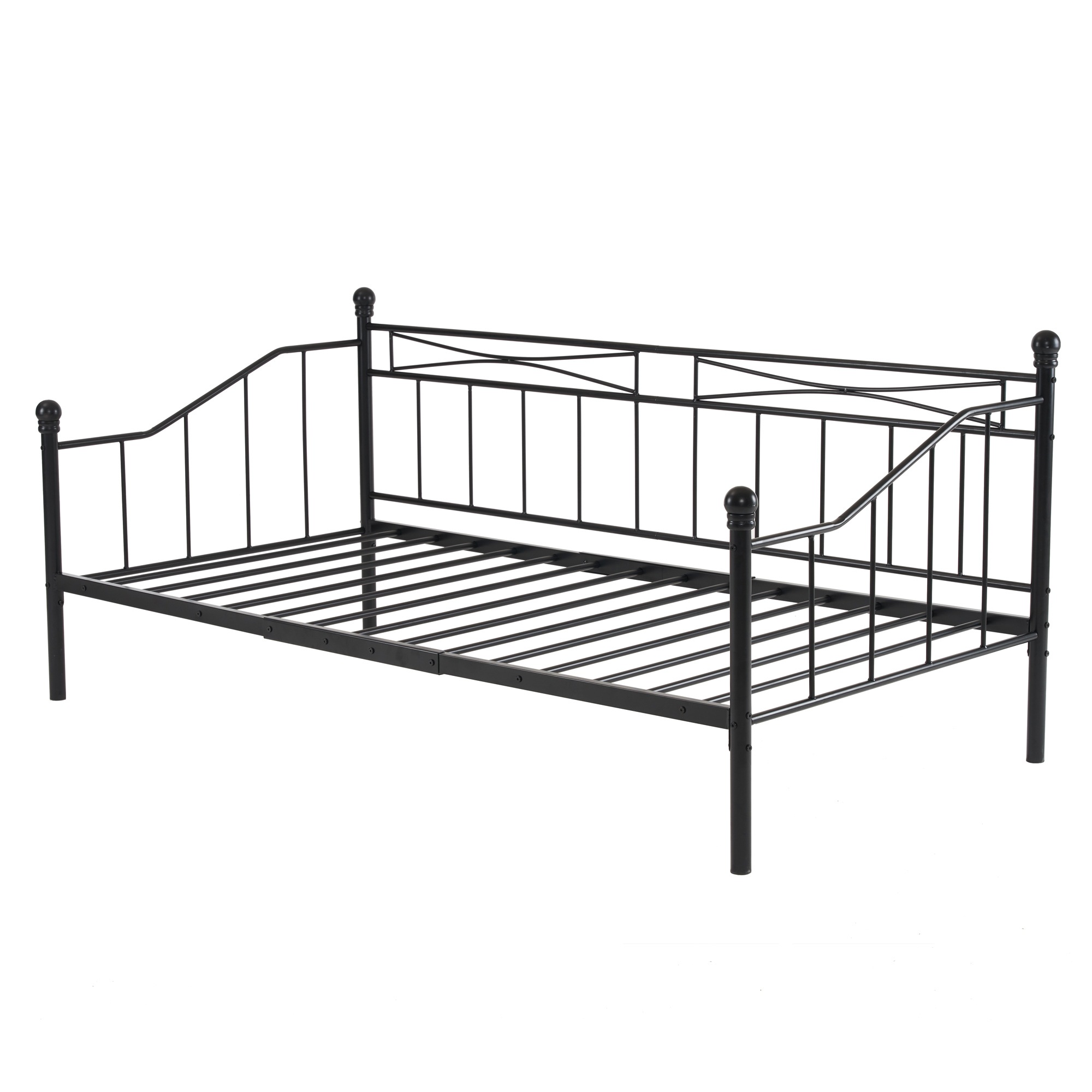【本日限り激安SALE】【国内即発送】【新作】【ブラック】シングルベッド パイプベッド ベッド シングル ベッドフレーム 一人暮らし 収納 1人用 おしゃれ 北欧風 子供部屋 大人用 スチール 耐震