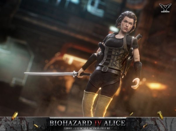 BROTOYS バイオハザード4 アリス Resident Evil 4 Alice 1/12 アクションフィギュア LR003