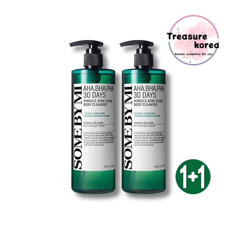 [1+1] AHA.BHA.PHA 30デイズミラクルアクネボディクレンザー400g