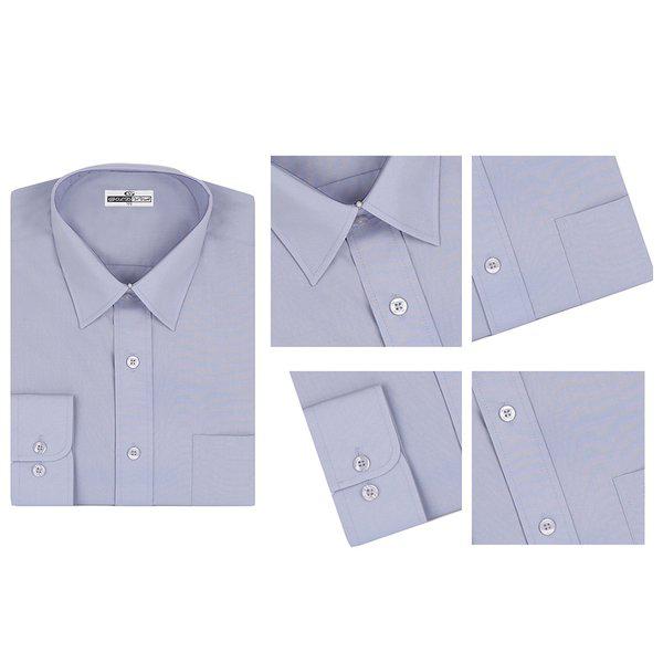 メンズ 国産 高級 ベーシック カラー 長袖ネック ワイシャツ SJ-SHA-26 4,727円