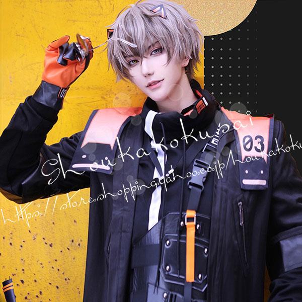 にじさんじ Luxiem vtuber 風Alban Knox アルバーン・ノックス コスプレ衣装 ウィッグ cos靴 演出服 cosplay 撮影 祭り コスチューム コミケハロウィン-281