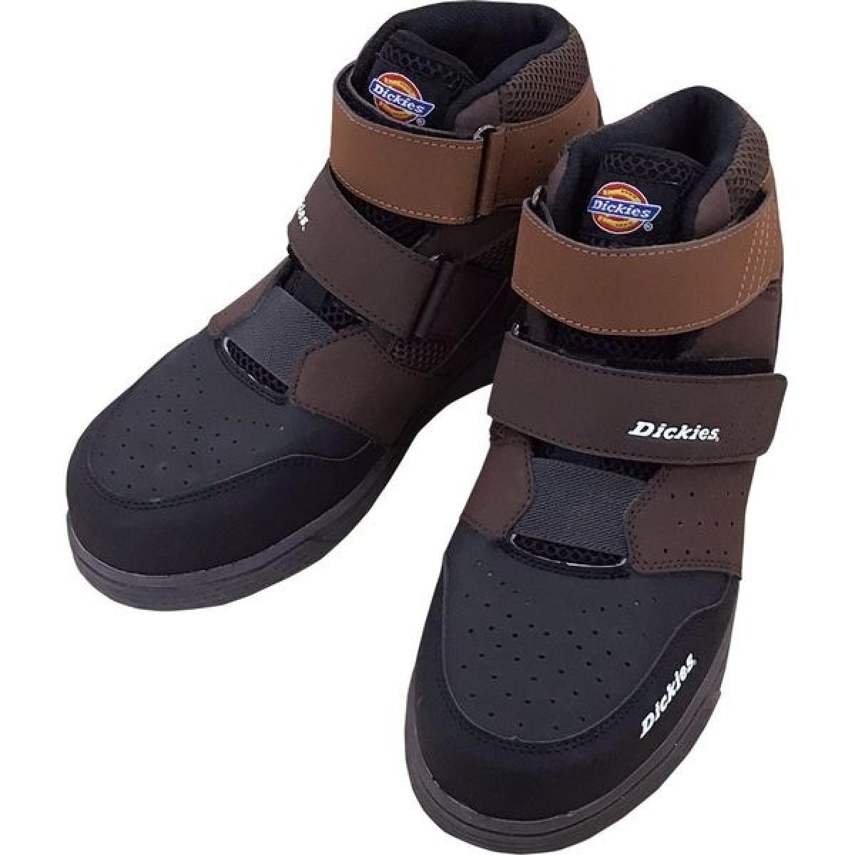 Dickies ディッキーズ セーフティースニーカー Wマジック 25cm ブラウン D-3313 鋼鉄先芯 耐油底 安全靴 作業靴 セーフティーシューズ 5,845円