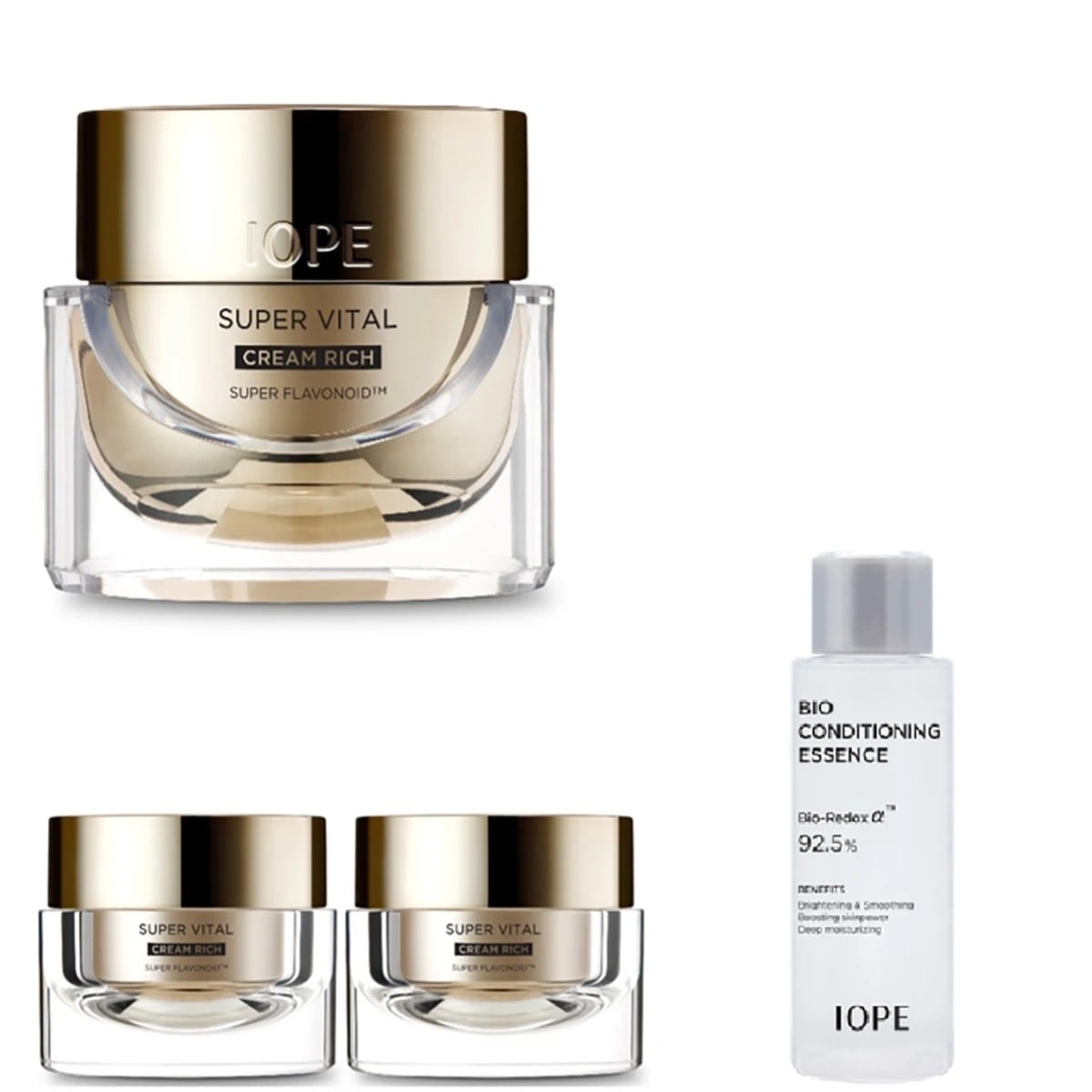 アイオペ スーパーバイタルクリーム 50ml +クリーム 28ml +エッセンス48ml