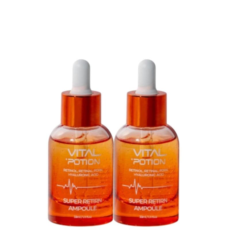 VITAL POTION スーパー レチアルN アンプル サーモンPDRN 10000ppm 配合 ハリ・シワ・ケア 美容液 33g 2個