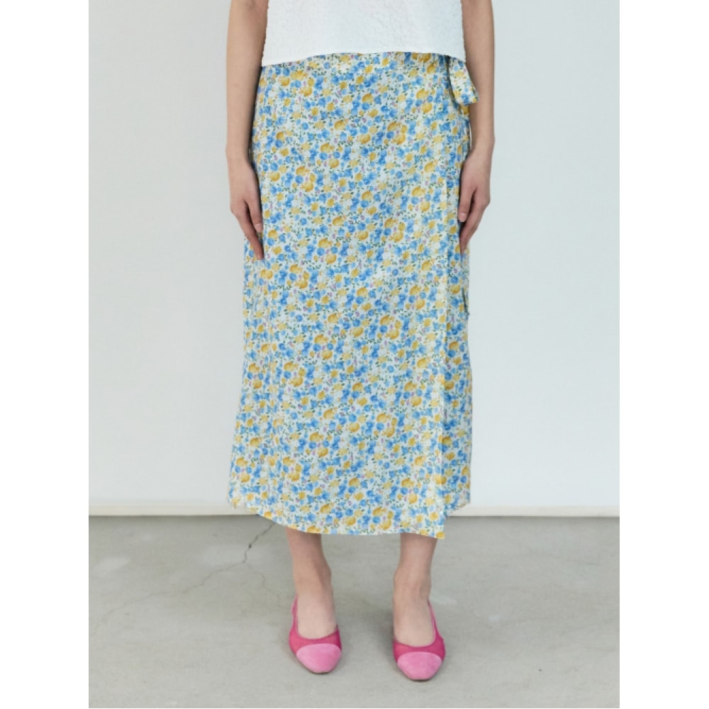 SIENNE メルローズラップスカート（ブルー） 20,129円