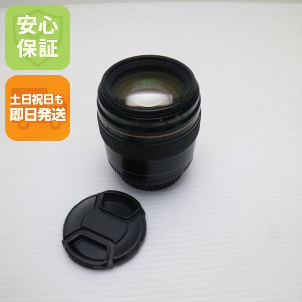 超美品 キャノン EF85mm F1.8 USM 単焦点レンズ EFマウント 即日発送 土日祝発送OK 181