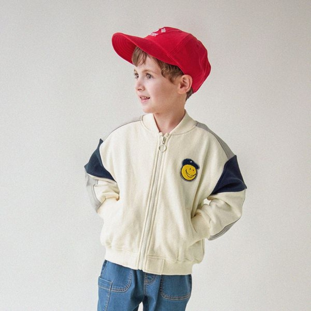 (ウォルトンキッズ) ボーイカラージップアップジャンパー