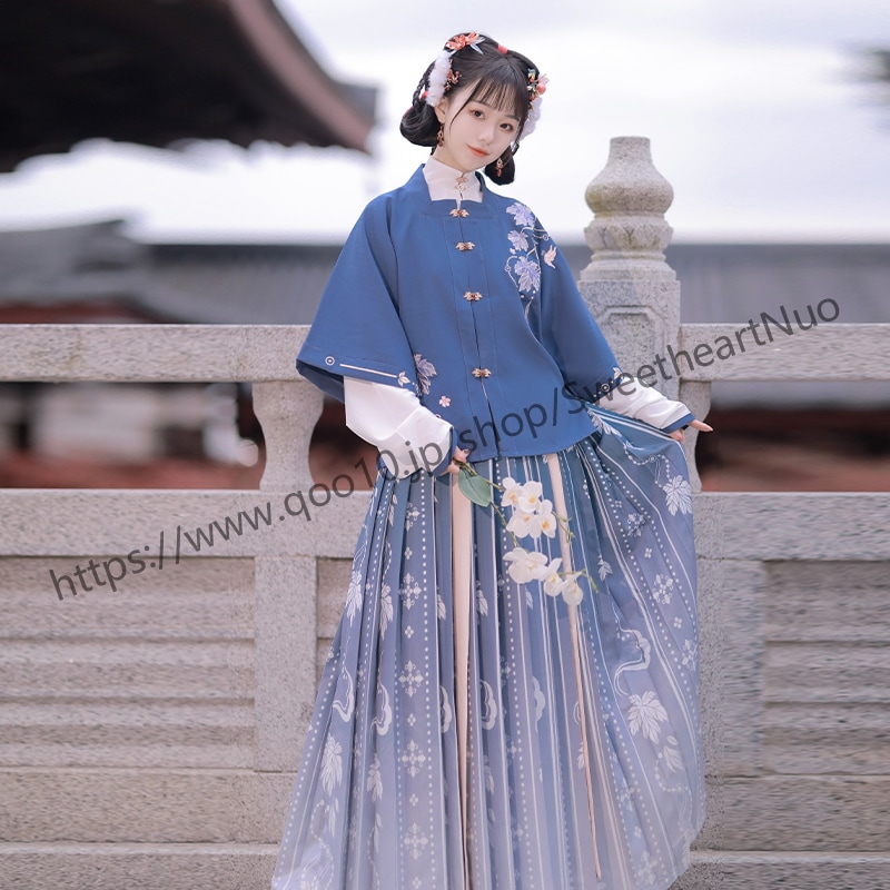 角襟半腕羽織漢服女性秋冬モデルスーツスカート ロリスーツ ロリ可愛 二次元 学園祭 文化祭