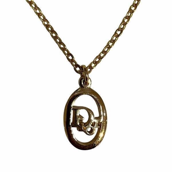 クリスチャンディオール CDロゴペンダントネックレス ネックレス レディース 【中古】