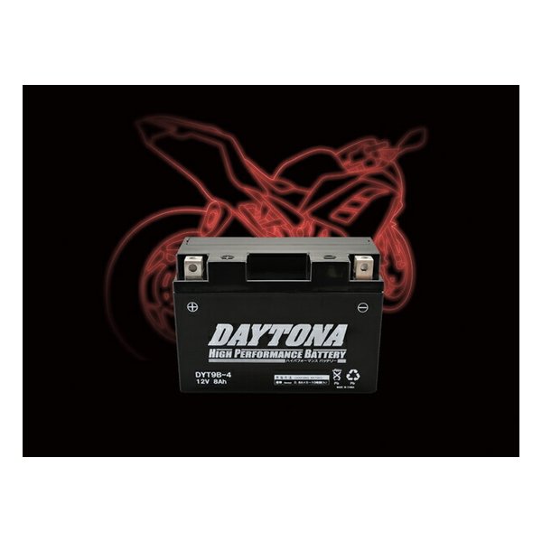 バッテリー ハイパフォーマンスバッテリー DYT9B-4 MFタイプ 92883
