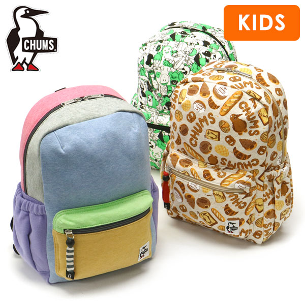 チャムスステッカー付 日本正規品 リュック キッズ 小学生 低学年 保育園 幼児 子供 通園 通学 11L A4 撥水 防汚 軽量 バックパック CH60-3627