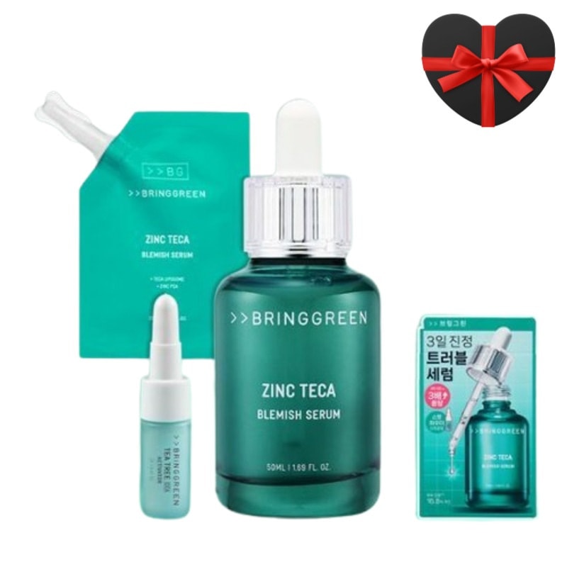 [NEW初大容量] ジンクテカトラブルセラム 50mL 企画 (リフィル25mL + ティーツリーアクティベーター 2g)