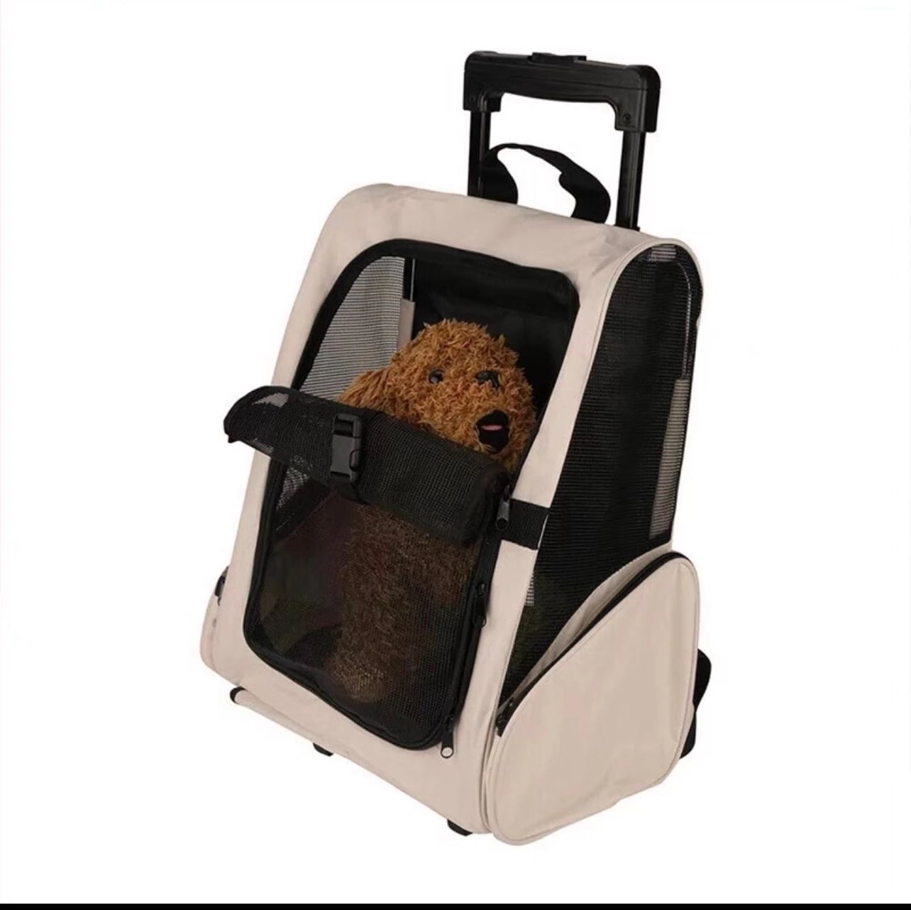 ペットキャリーカート 4WAY リュックサック 耐荷重10kg 犬用 猫用 小型 中型 キャリーカート キャリーバッグ