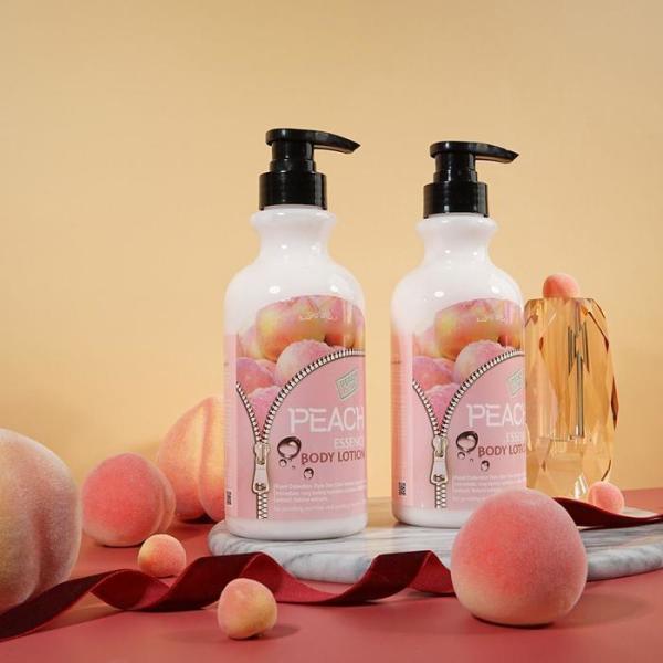 XBK38L6 ベタつかず 気持ちいい 桃 ボディローション 500ml