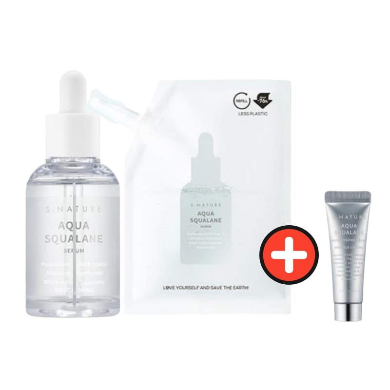 アクアスクワランセラム50ml企画（+50mlリフィル + 水分クリーム10ml）