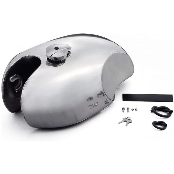 D66680 BSAレプリカ アルミタンク SR400/500(80-08)