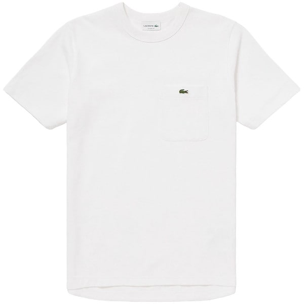 LACOSTE ラコステ 鹿の子地ポケット半袖Tシャツ TH492199-70V メンズ TH4921-99 即納あり