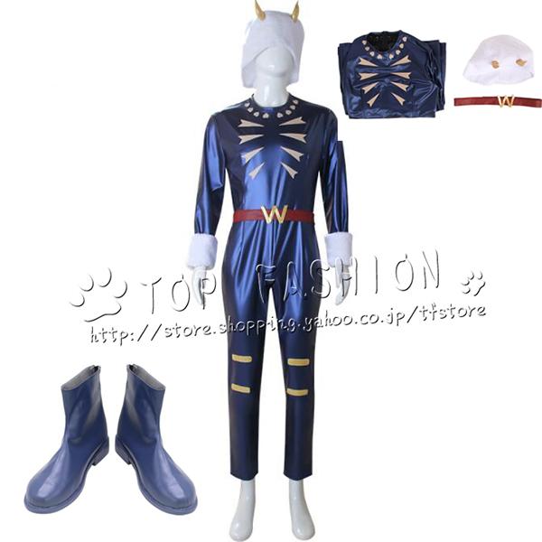 【品質良い 大好評中】ジョジョの奇妙な冒険 Part6 ウェザー・リポート コスプレ衣装 cosplay イベント アニメ コスチューム 変装 アニメ ハロウィン仮装（靴 追加 ）